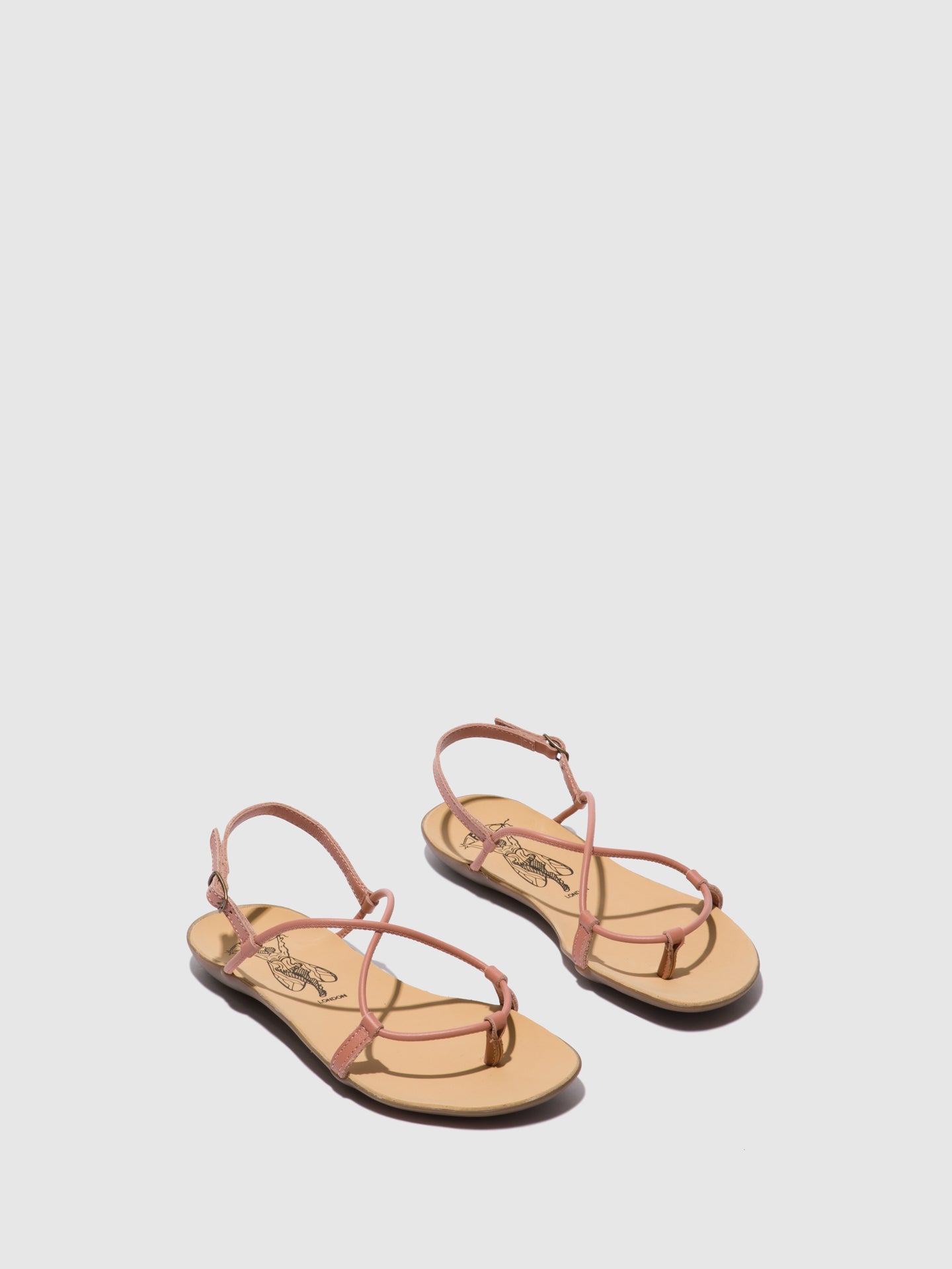 Fly London Sandálias com Tiras MAXA736FLY CIERVO PINK